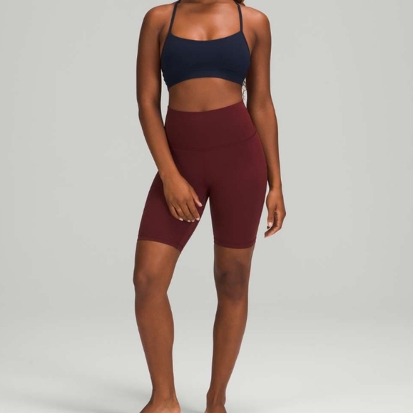 lululemon athletica Pants - Lululemon Align High Rise Shorts Red Merlot 8"